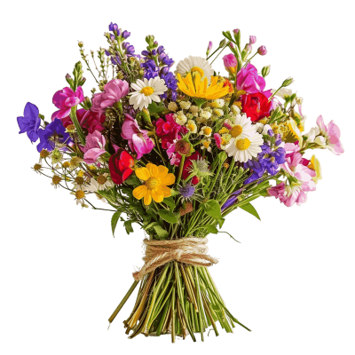 Kwiaciarka przy pracy